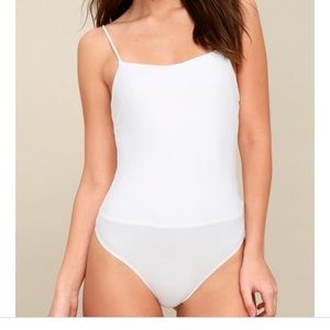 NWT Sexy White Bodysuit